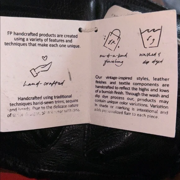 NEW Free People wade leather sling bag - Picture 8 of 8